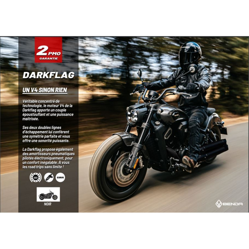 Flyers BENDA DARK FLAG 500 (lot de 10)