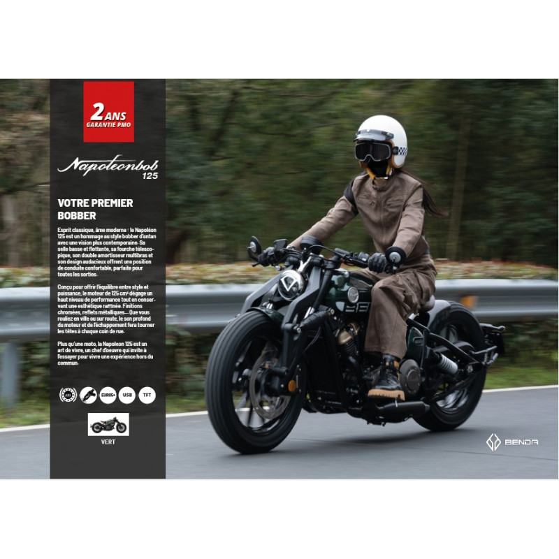 Flyers BENDA NAPOLEON 125 (set van 10)