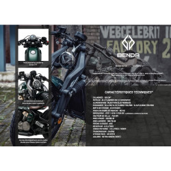 Flyers BENDA NAPOLEON 125 (set van 10)
