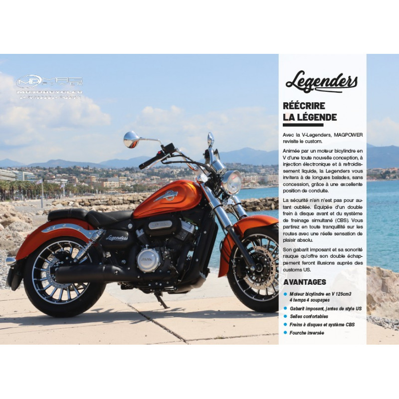 Flyers MAGPOWER V-Legenders 125 (lot de 10)