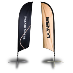 Reclamevlag BENDA 280 cm