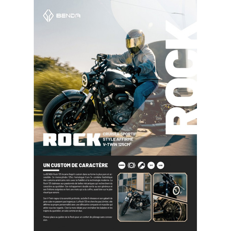 Flyers BENDA ROCK 125 (set van 10)