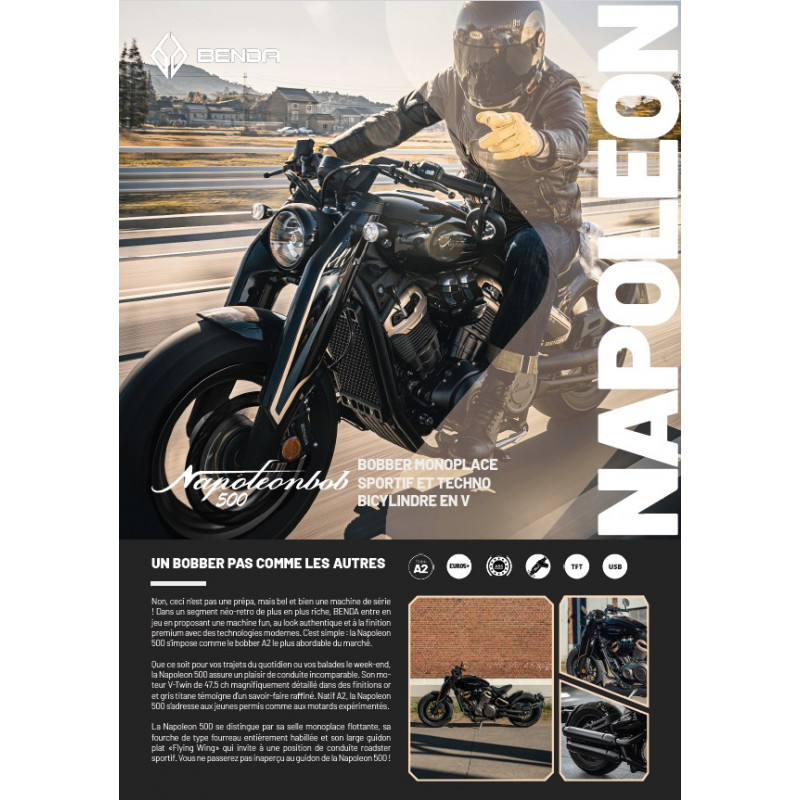 Flyers BENDA NAPOLEON 500 (set van 10)