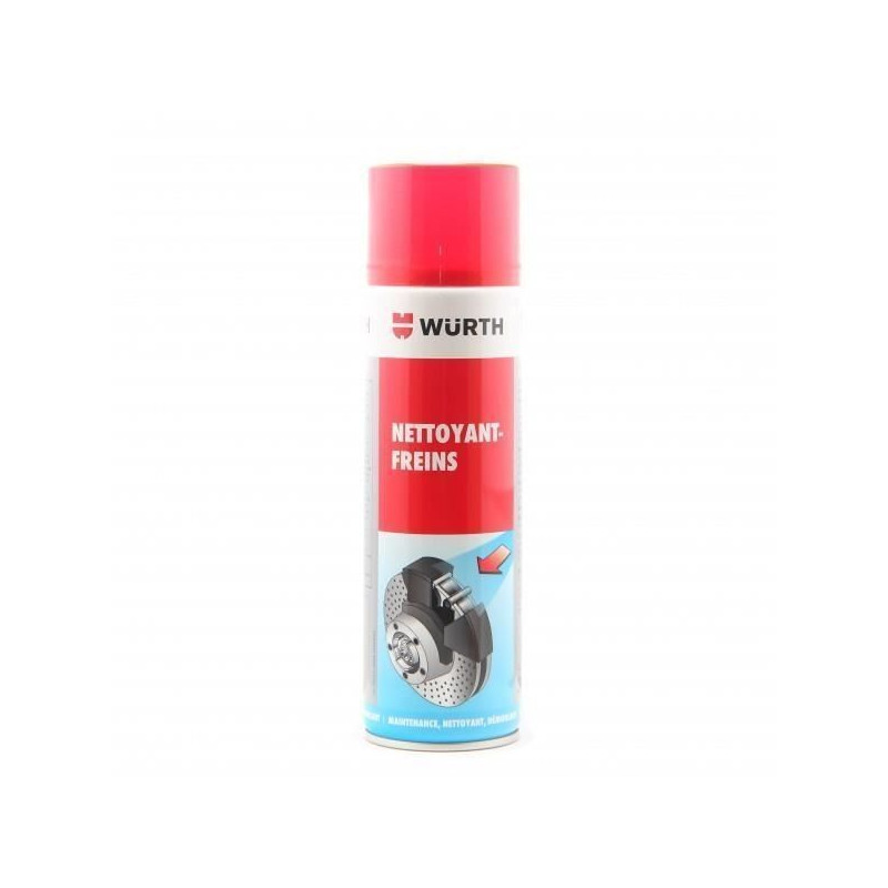 Nettoyant frein Wurth 500ml