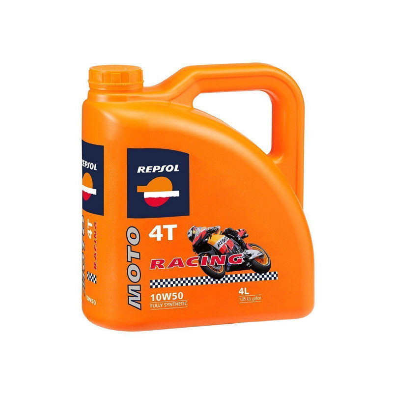 Huile moteur moto racing 4 temps 4 litres Repsol