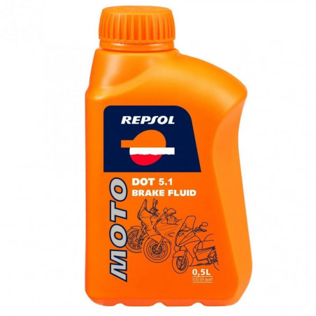 Liquide de frein DOT 5.1 500 ml Repsol