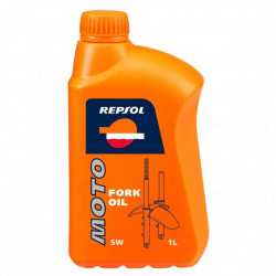 Huile moto 10W fork oil 1 litre Repsol