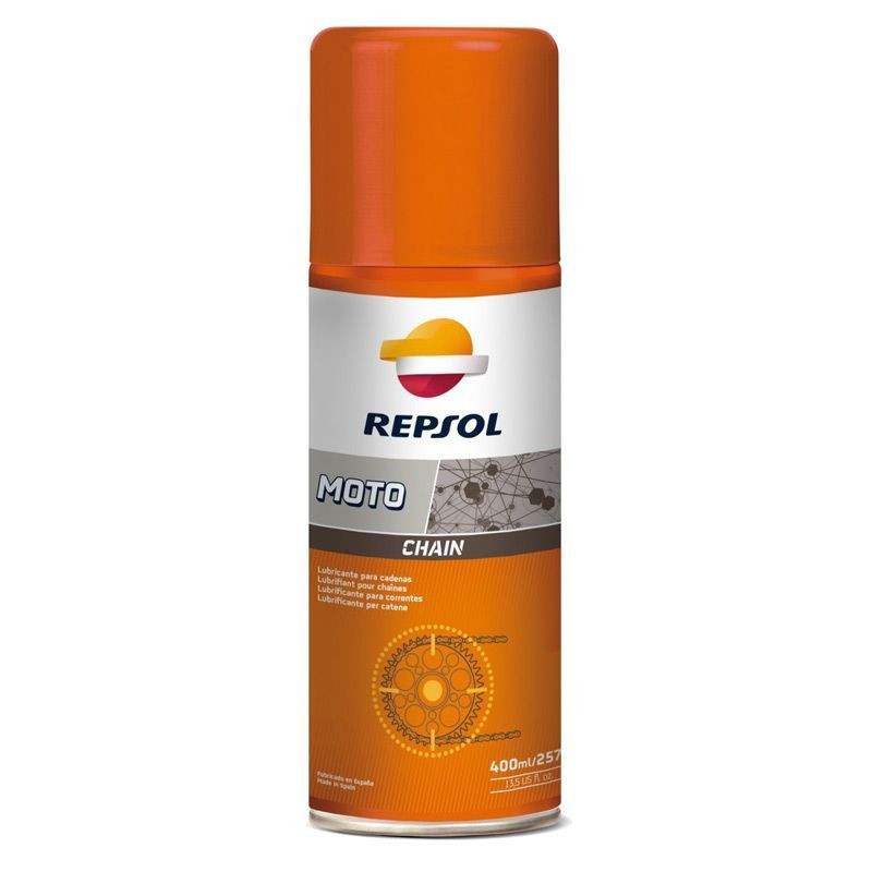 Lubrifiant pour chaîne 400 ml Repsol - Entretien - Magpower Shop