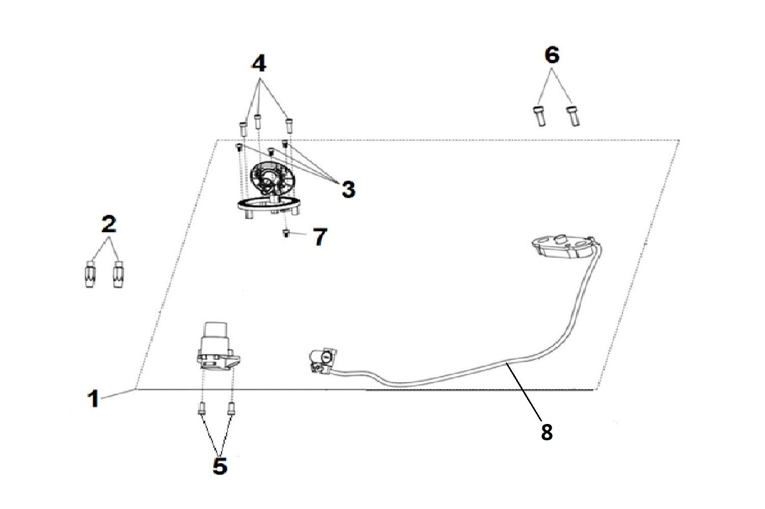 16 - Vue Kit serrure                                                                                                            