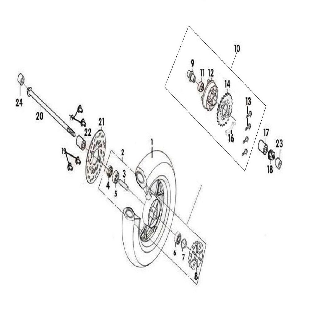 16 - Roue Arrière                                                                                                               