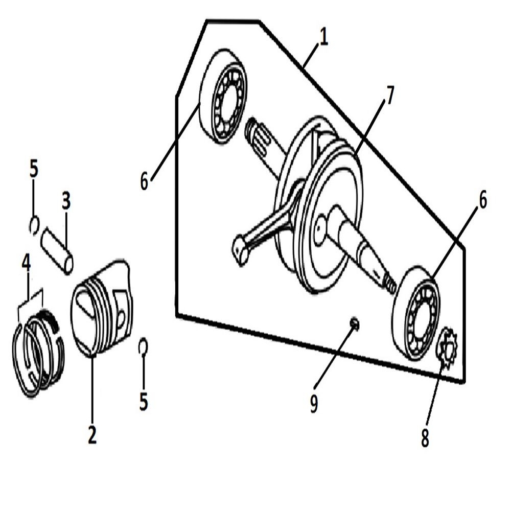 11 - Embiellage Segments Pistons                                                                                                