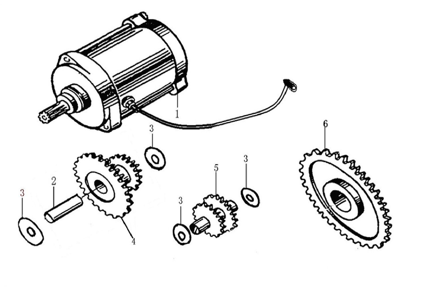 11 - Demarreur et roue libre