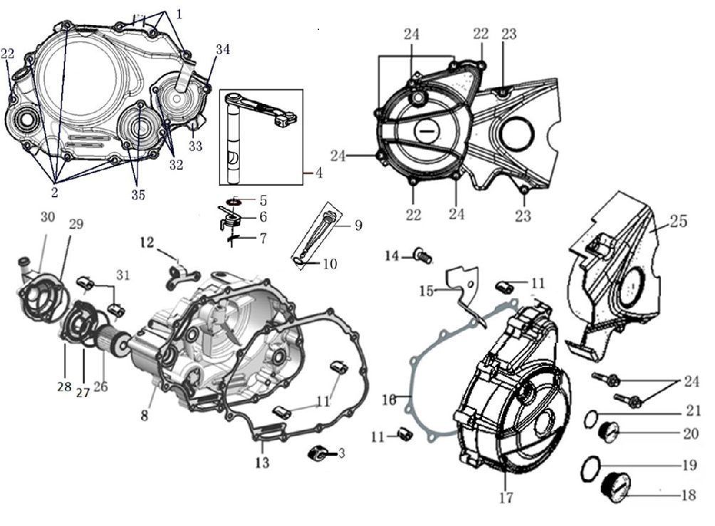 Vue Carter moteur latéraux                                                                                                      