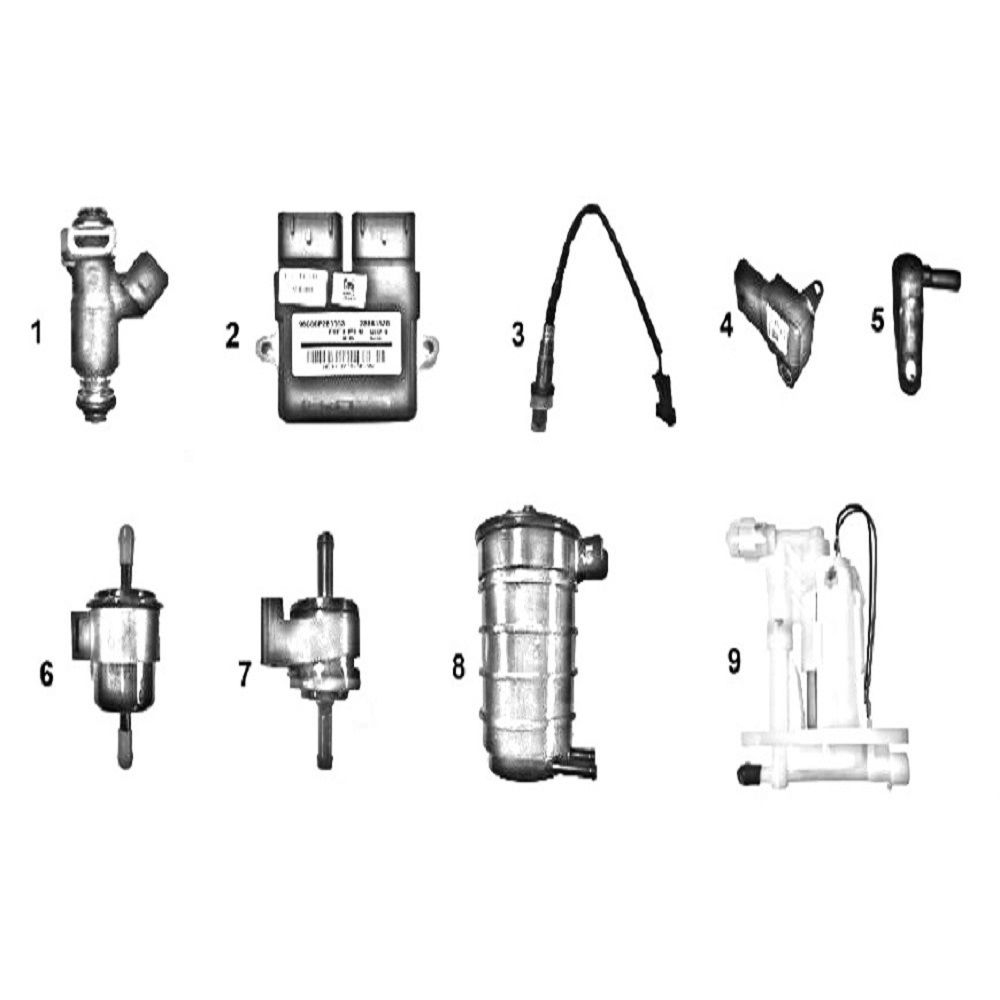 Vue injection et composant electrique                                                                                           