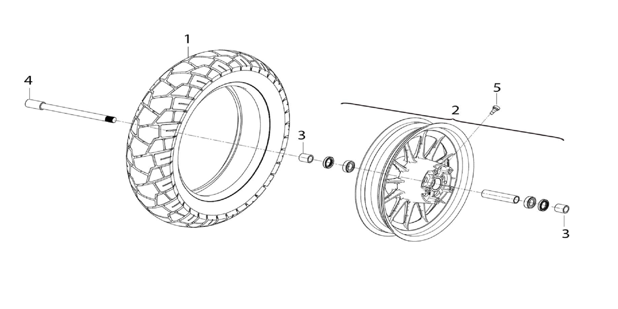 4 - VUE ROUE AVANT