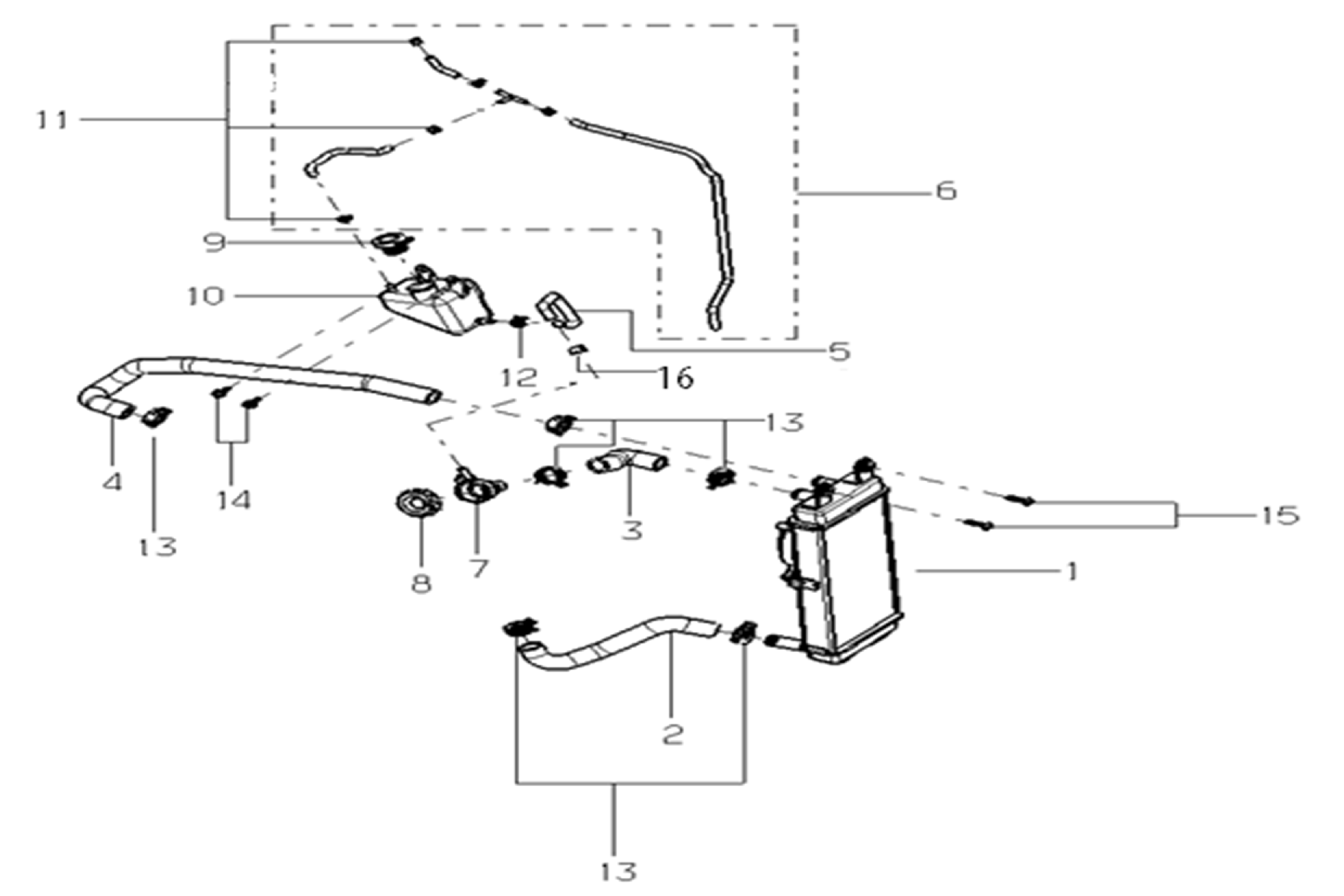 13 - Vue Systeme de refroidissement