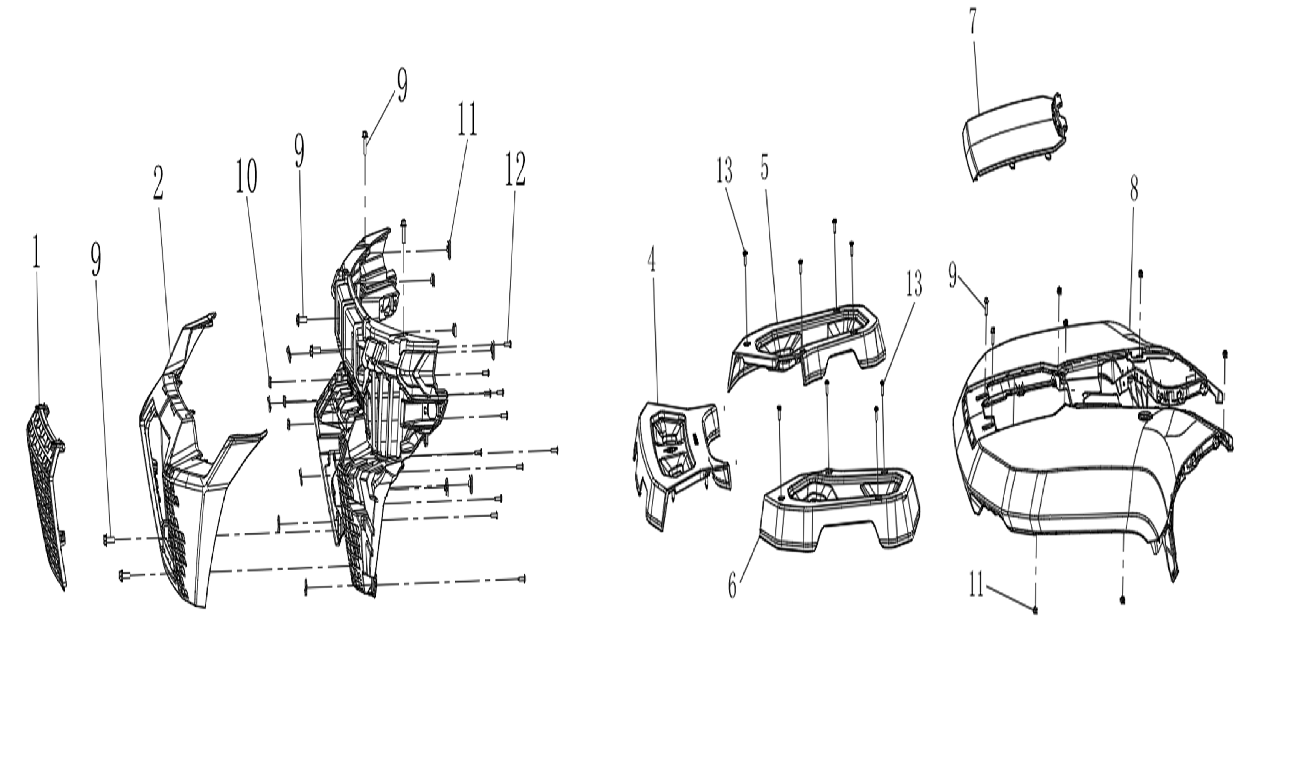 7 - Carénage et face avant
