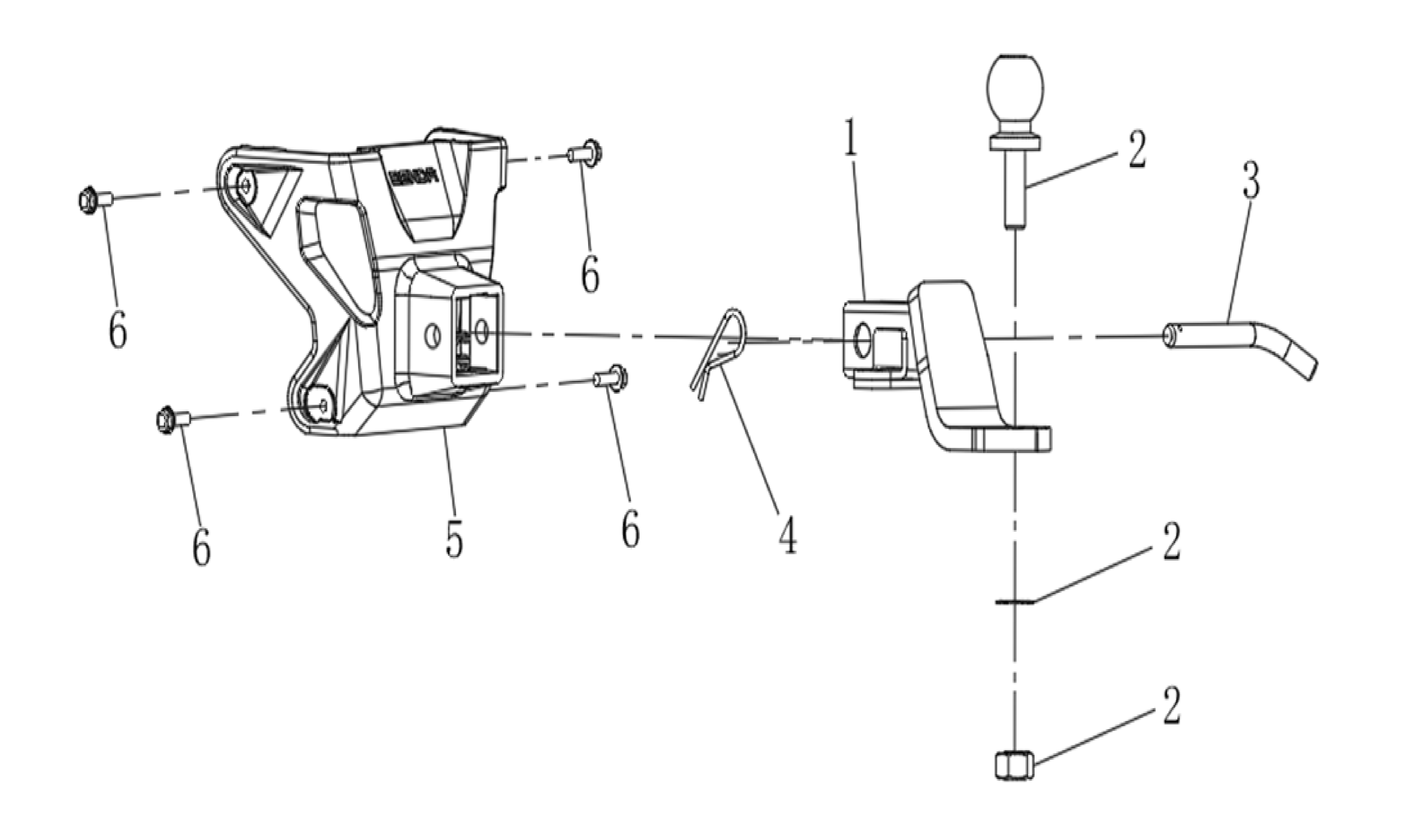 12 - Support et crochet atelage
