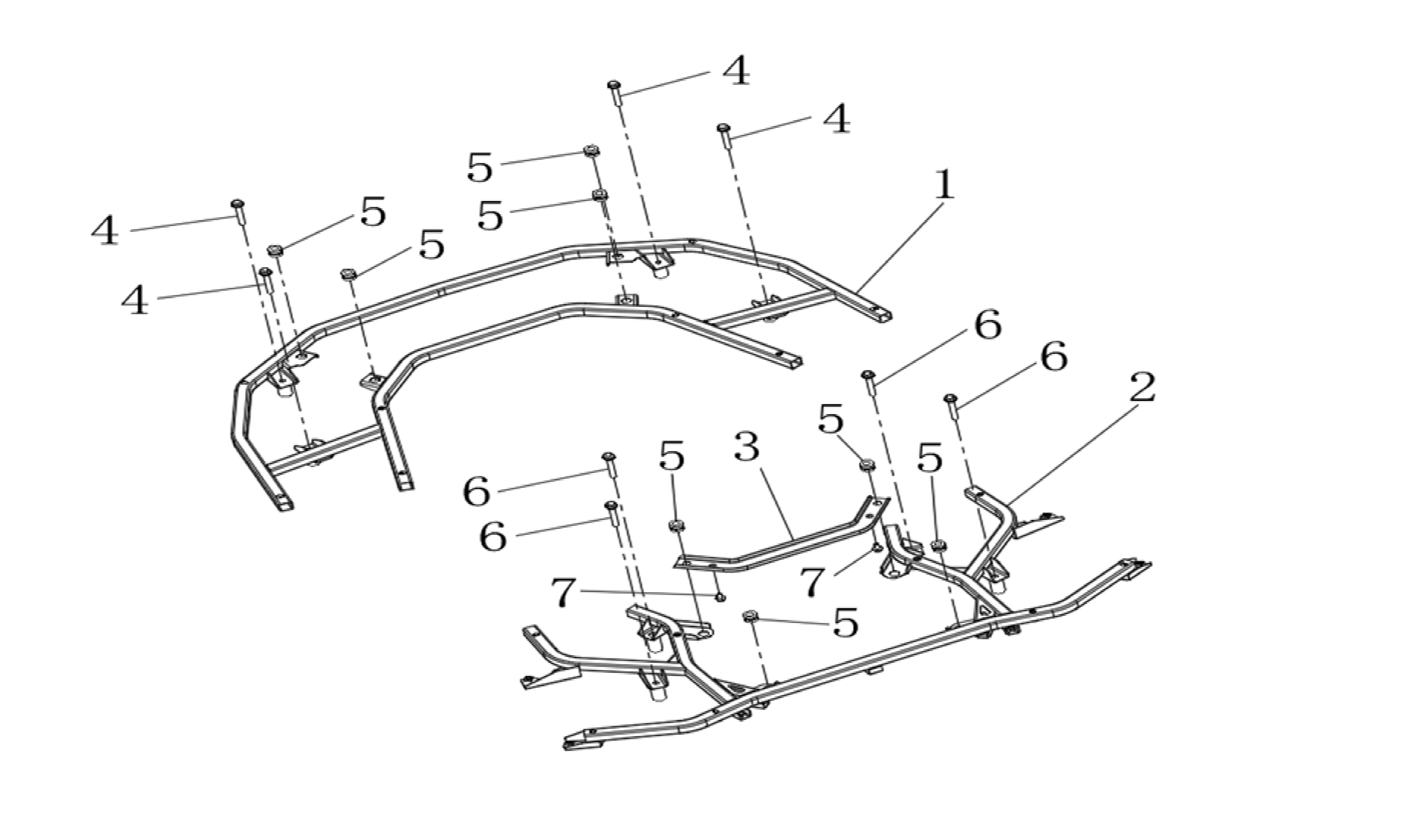 10 - Support de porte paquet