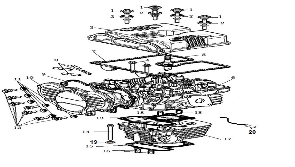 2 - Haut moteur                                                                                                                 